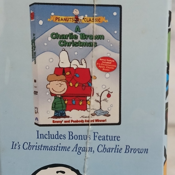 Peanuts Classic Holiday Collection 3-DVD Boxed Set (NEW SEALED) - Picture 5 of 9
